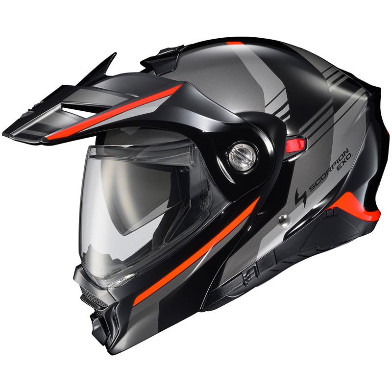Scorpion EXO-AT960 Helmet Dual Sport Modular Flip Up Inner Shield DOT ECE XS-3XL - Picture 46 of 59