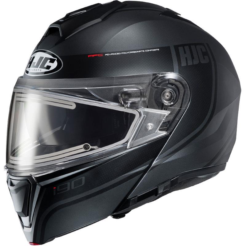 HJC i90 Snow Helmet Snowmobile Inner Sun Visor Dual or Electric Shield XS-5XL - Picture 11 of 21