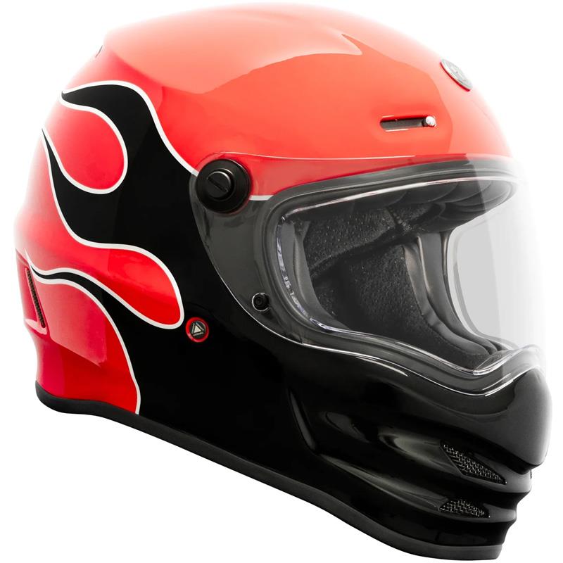 Torc Pomona T9 Helmets Motorcycle Full Face Retro Anti- Fog Shield DOT XS-2XL - Picture 35 of 49