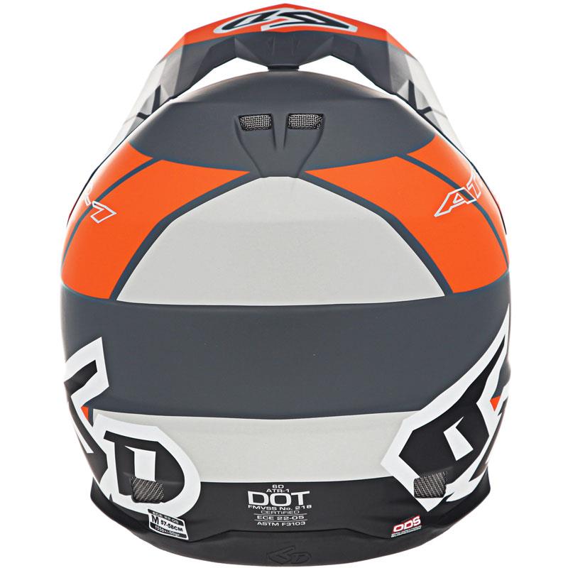 6D ATR-1 Helmet Off Road Dirt Bike MX Removable Liner XS-2XL DOT ECE ACU - Foto 62 di 68