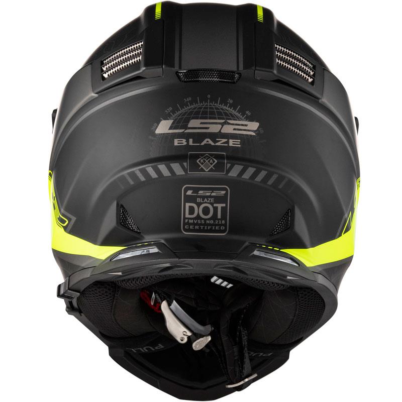 LS2 Blaze Helmet Full Face ADV Pinlock Ready Inner Sun Shield DOT ECE XS-3XL - Foto 19 di 35