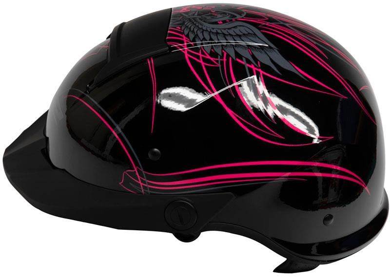 LS2 Rebellion Half Helmet Peak Visor Drop Down Shield Bluetooth Ready DOT XS-2XL - Picture 24 of 28