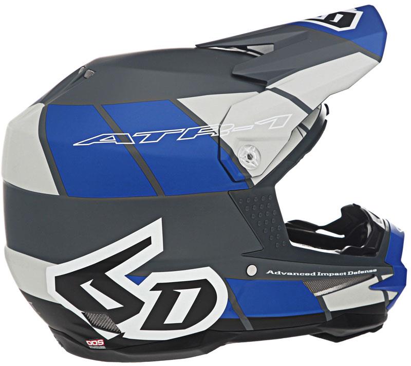 6D ATR-1 Helmet Off Road Dirt Bike MX Removable Liner XS-2XL DOT ECE ACU - Foto 55 di 68