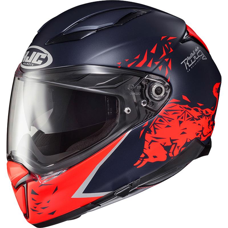HJC F70 Spielberg Red Bull Ring Helmet Full Face Inner Sunshield DOT ECE S-2XL - Picture 2 of 5