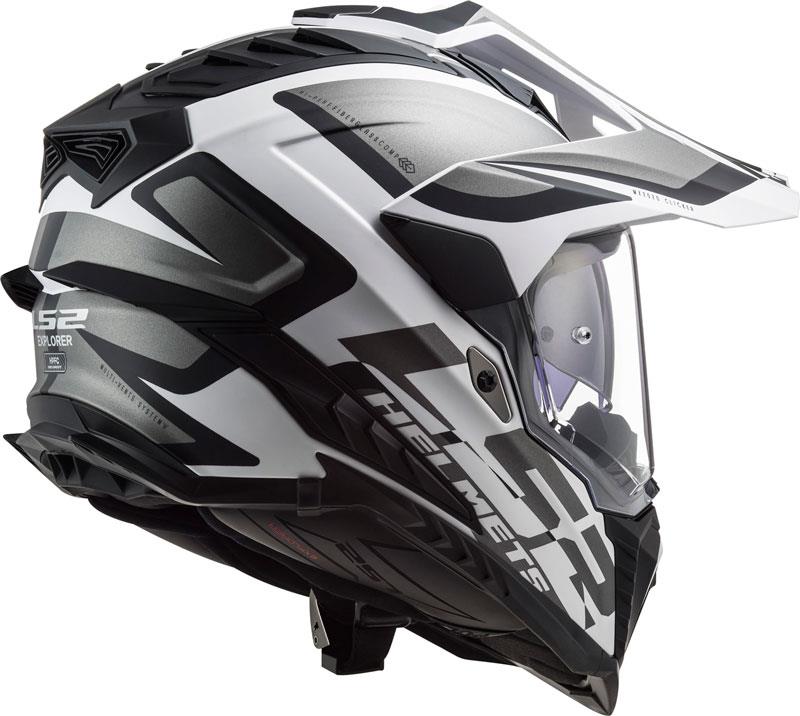 LS2 Explorer Helmet ADV Touring Pinlock Ready Inner Sun Shield DOT ECE XS-3XL - Picture 16 of 21