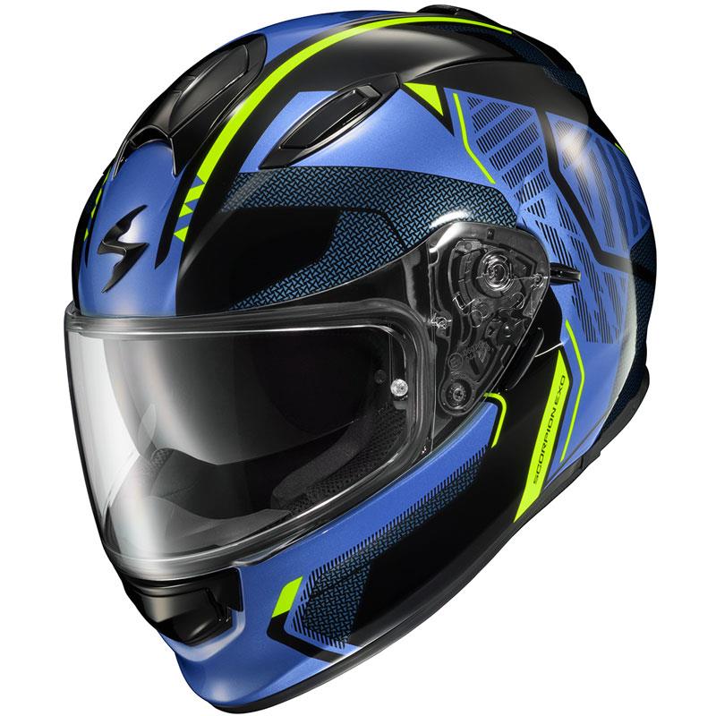 Scorpion EXO Ryzer Motorcycle Helmet Full Face Inner Shield Pinlock DOT XS-3XL - Picture 44 of 59