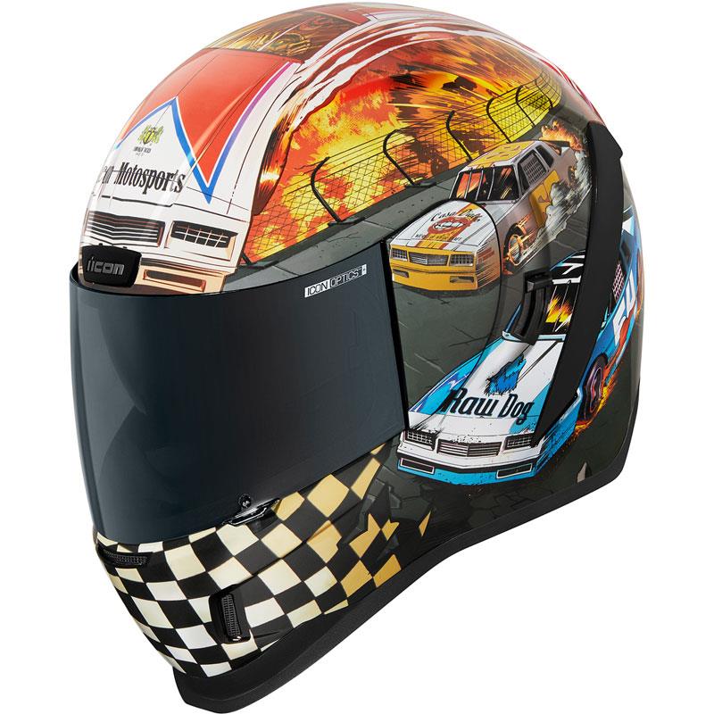ICON Airform Helmet Inner Sun Shield HydraDry Removable Liner DOT ECE XS-3XL - Picture 54 of 78