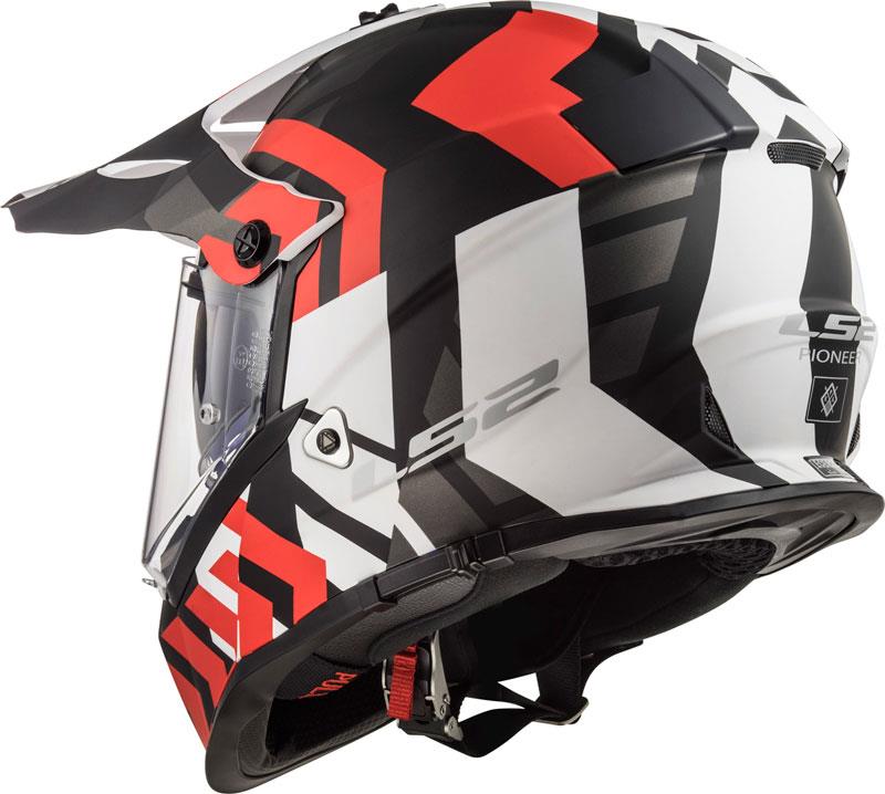 LS2 Blaze Helmet Full Face ADV Pinlock Ready Inner Sun Shield DOT ECE XS-3XL - Foto 23 di 35