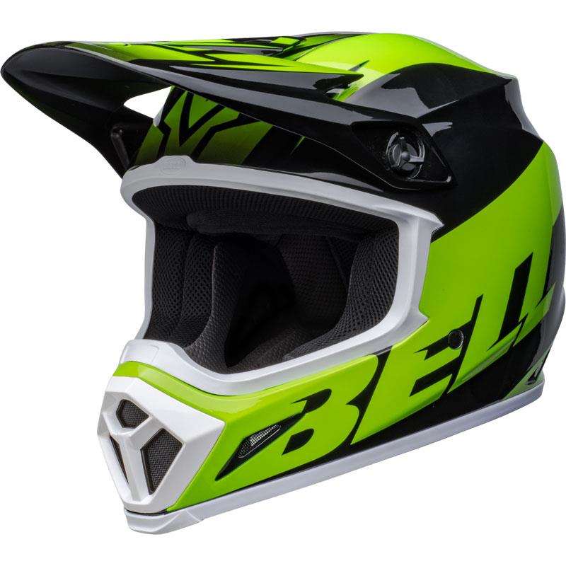 Bell MX-9 MIPS Disrupt Helmet Off Road Dirt Lightweight Removable Liner DOT M-XL