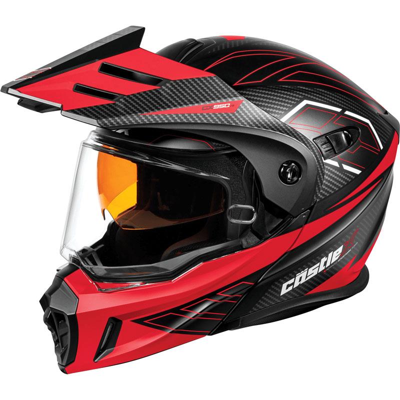Castle X CX950 V2 Helmet Modular Flip Up Anti-Fog Inner Sun Shield DOT XS-3XL - Picture 35 of 54