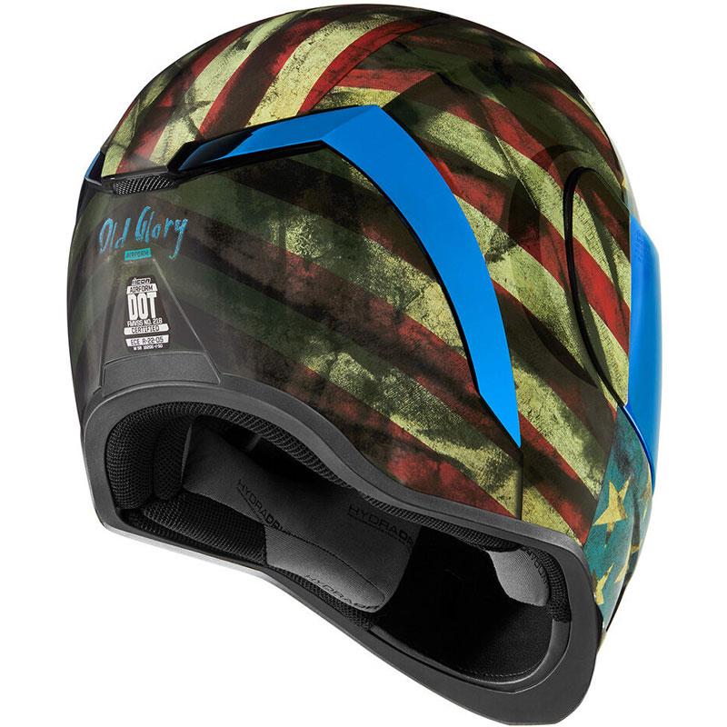 ICON Airform Helmet Inner Sun Shield HydraDry Removable Liner DOT ECE XS-3XL - Picture 78 of 78