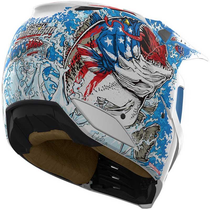 ICON Elsinore Helmet Flip Up Modular Lightweight Moisture Wicking DOT XS-3XL - Picture 29 of 53