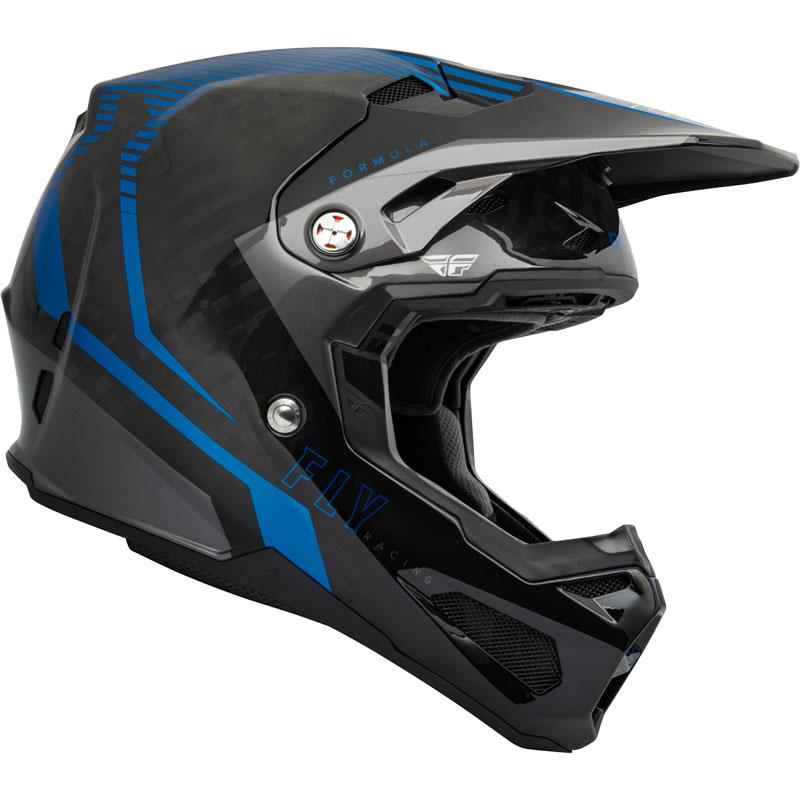 Fly Racing Formula Carbon Helmet Dirt Bike MX Lightweight DOT ECE XS-2XL YL - Picture 24 of 26
