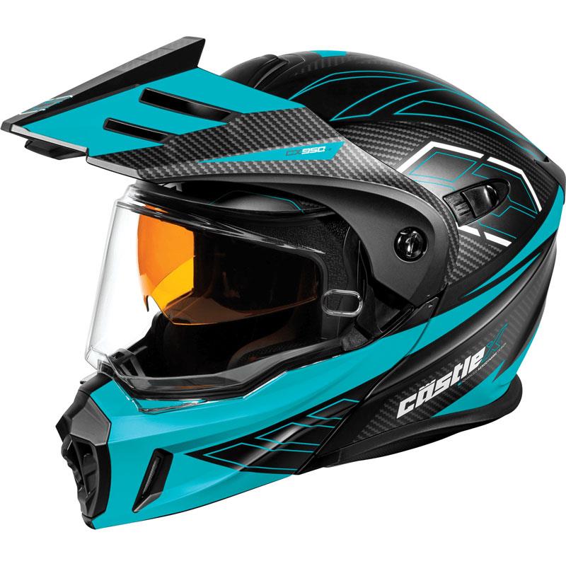 Castle X CX950 V2 Helmet Modular Flip Up Anti-Fog Inner Sun Shield DOT XS-3XL - Picture 39 of 54