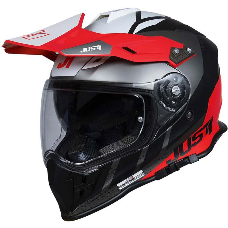 Just1 J34 Pro Helmet ADV Touring Full Face Inner Shield Pinlock Ready ECE XS-2XL - Bild 34 von 37