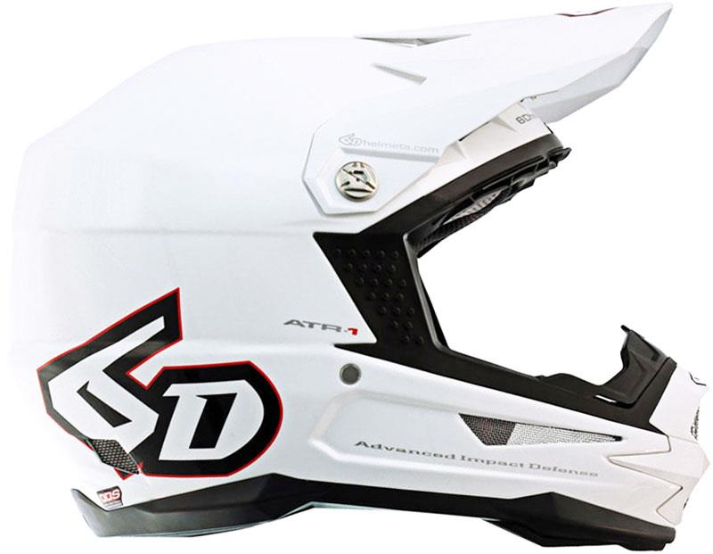 6D ATR-1 Helmet Off Road Dirt Bike MX Removable Liner XS-2XL DOT ECE ACU - Foto 26 di 68