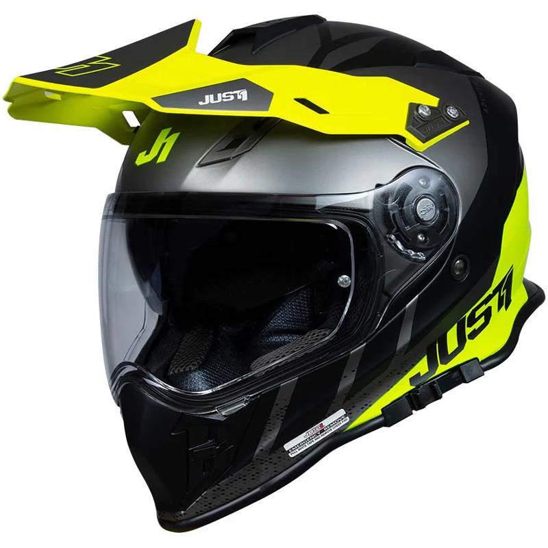Just1 J34 Pro Helmet ADV Touring Full Face Inner Shield Pinlock Ready ECE XS-2XL - Bild 32 von 37