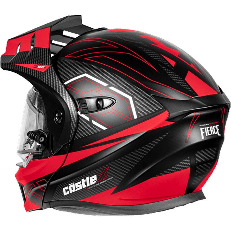 Castle X CX950 V2 Helmet Modular Flip Up Anti-Fog Inner Sun Shield DOT XS-3XL - Picture 38 of 54