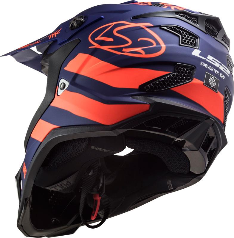 LS2 Subverter Evo Helmet Off Road MX Goggle Friendly DD Ring DOT ECE XS-3XL - Picture 25 of 56