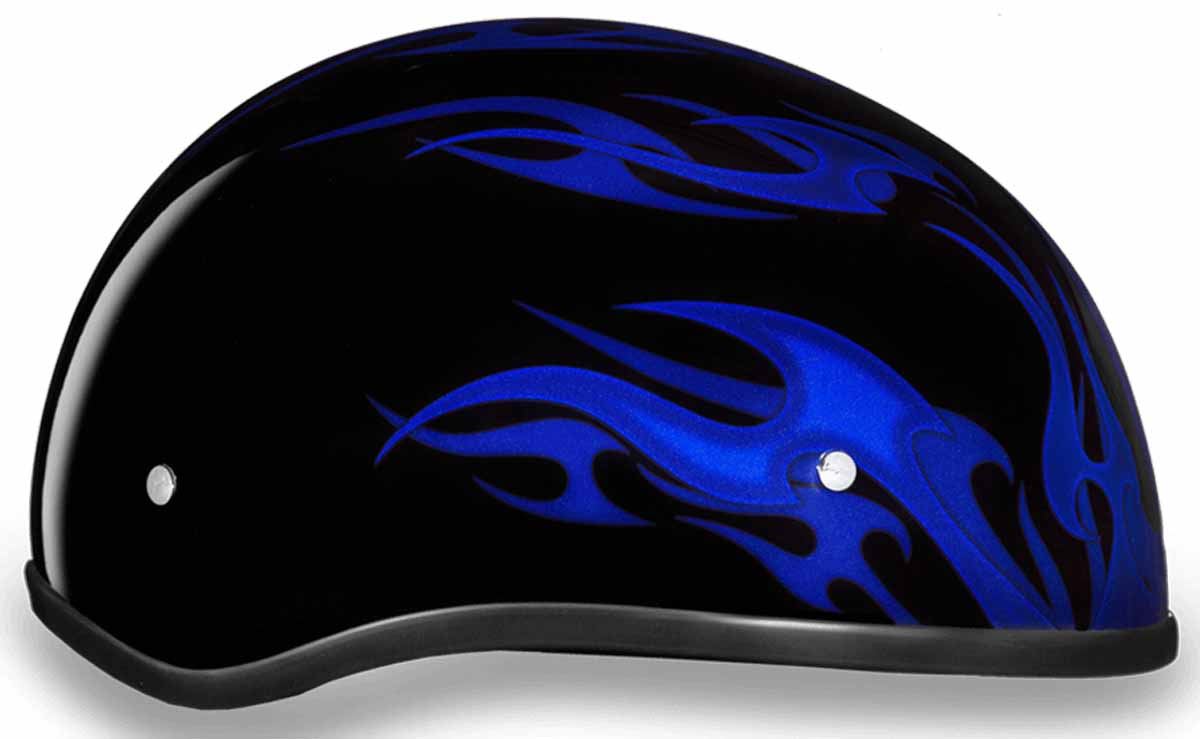 Daytona Skull Cap Slim Line Half Helmet Graphics DOT Approved 2XS2XL eBay