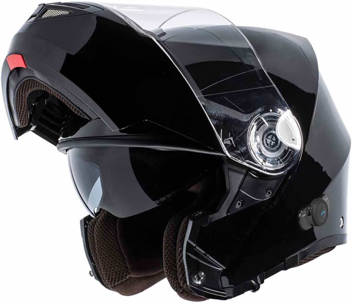 Torc T27B T-27 Bluetooth Modular Dual Visor Motorcycle Helmet or extra Shields