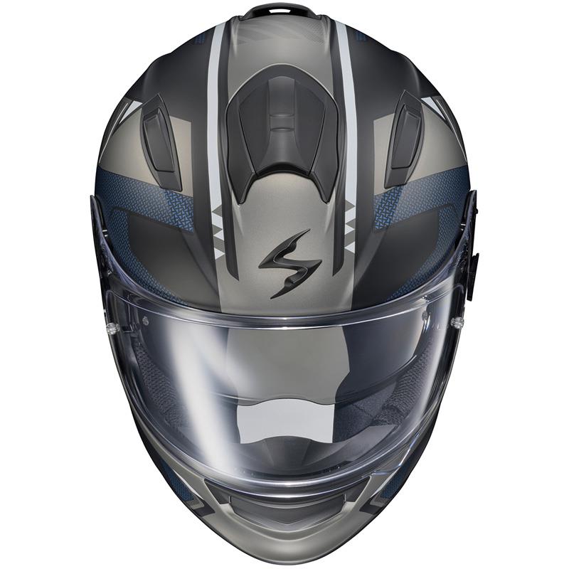 Scorpion EXO Ryzer Motorcycle Helmet Full Face Inner Shield Pinlock DOT XS-3XL - Picture 50 of 59