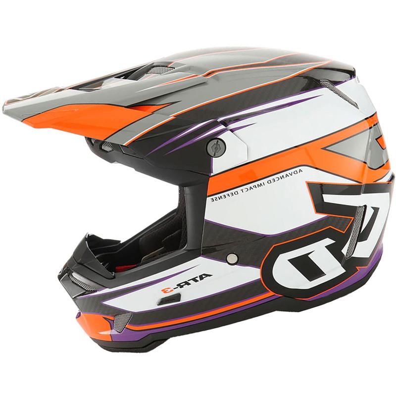 6D ATR-3 Helmet Off Road Dirt Bike Lightweight Speaker Pocket DOT FIM ECE XS-2XL - Picture 55 of 58
