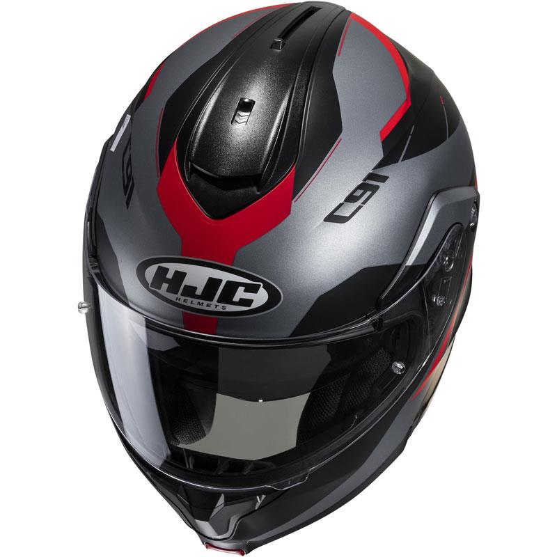 HJC C91 Karan Helmet Flip Up Modular Lightweight Inner Shield Pinlock DOT XS-5XL - Bild 5 von 8