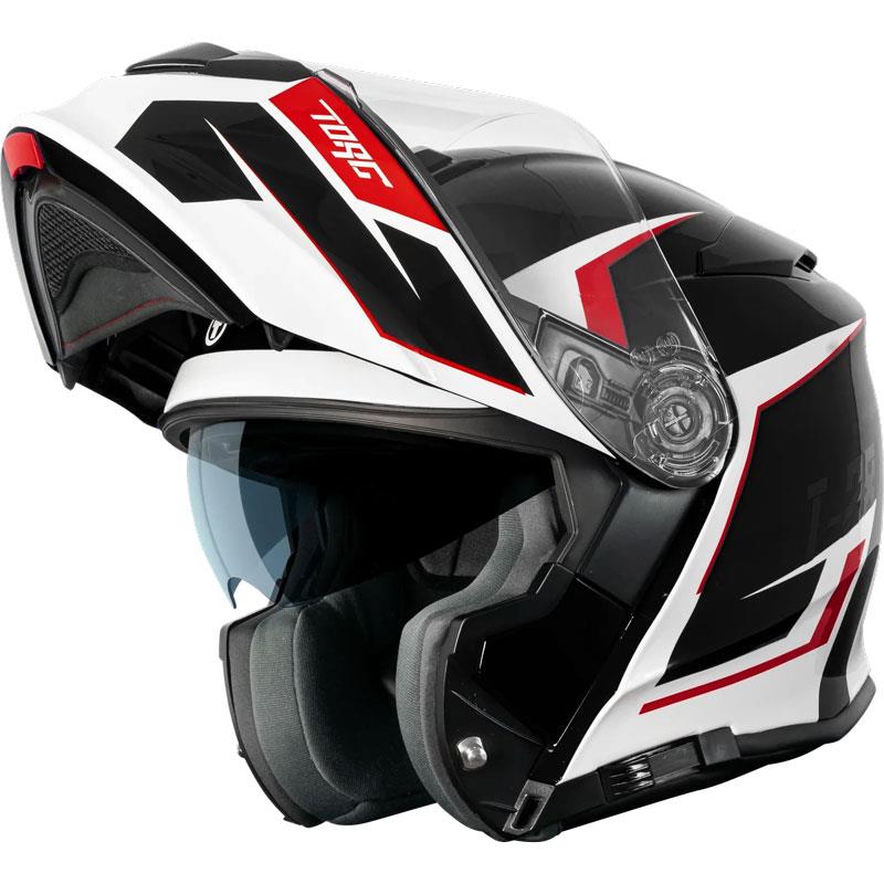 Torc T28 T28B Helmet Bluetooth or without - Flip Up Modular Inner Shield DOT ECE - Picture 84 of 103