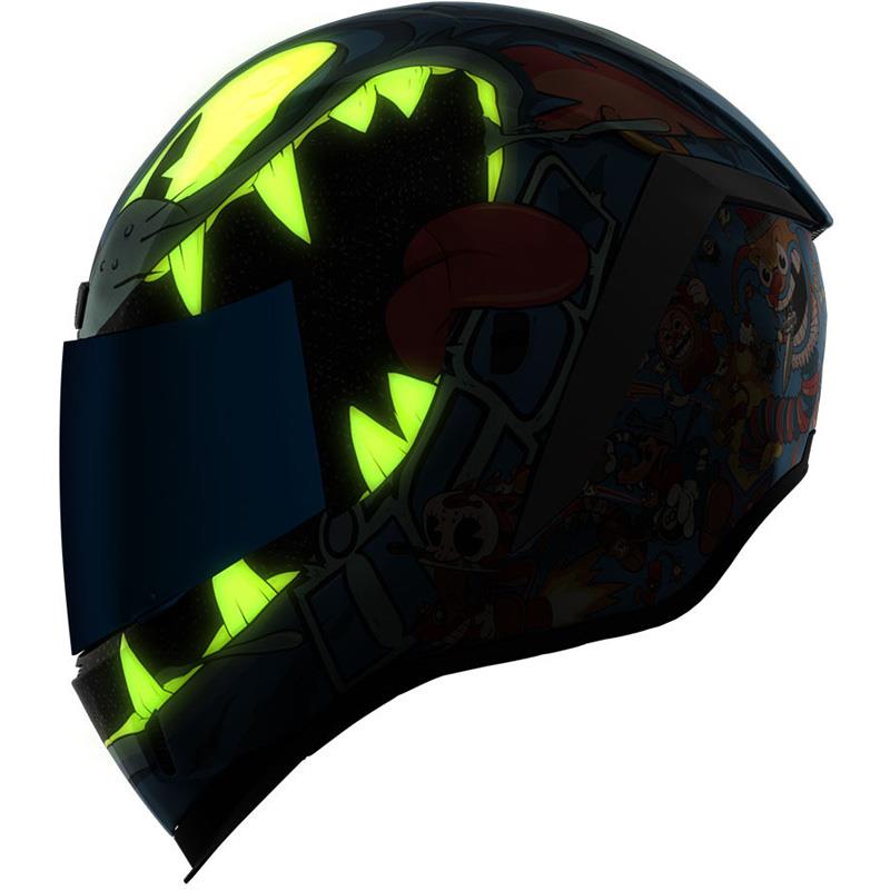 ICON Airform Helmet Inner Sun Shield HydraDry Removable Liner DOT ECE XS-3XL - Picture 19 of 78