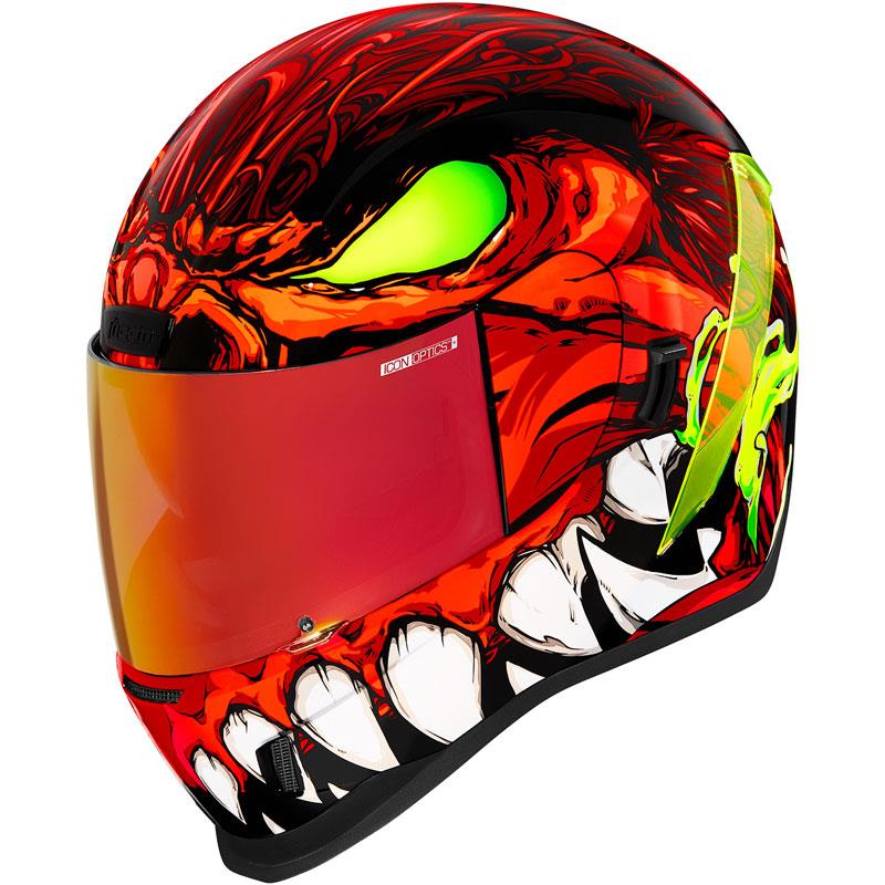 ICON Airform Helmet Inner Sun Shield HydraDry Removable Liner DOT ECE XS-3XL - Picture 40 of 78