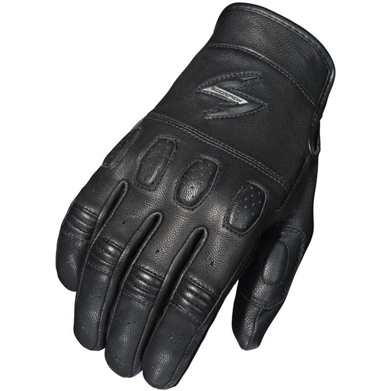 Scorpion Gripster Gloves Short Cuff Leather Reflective Piping S-3XL - Picture 2 of 3