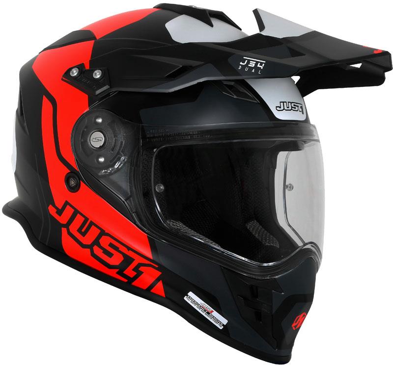 Just1 J34 Pro Helmet ADV Touring Full Face Inner Shield Pinlock Ready ECE XS-2XL - Bild 12 von 37
