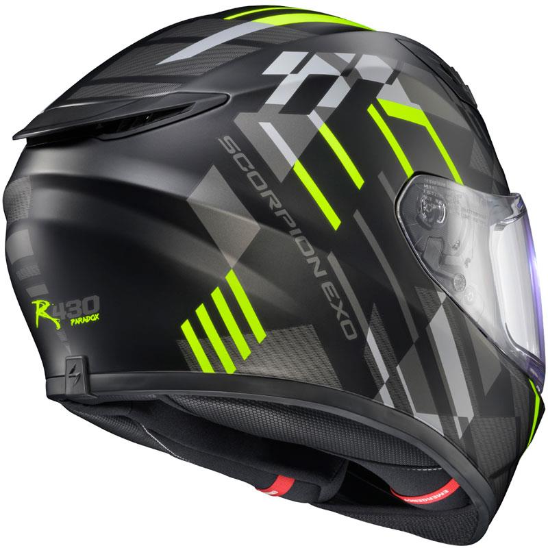 Scorpion EXO-R430 Helmet Lightweight Moisture Wicking DOT SNELL M2025 XS-4XL - Foto 26 di 37