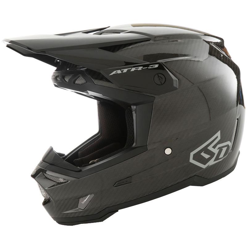 6D ATR-3 Helmet Off Road Dirt Bike Lightweight Speaker Pocket DOT FIM ECE XS-2XL - Picture 7 of 58