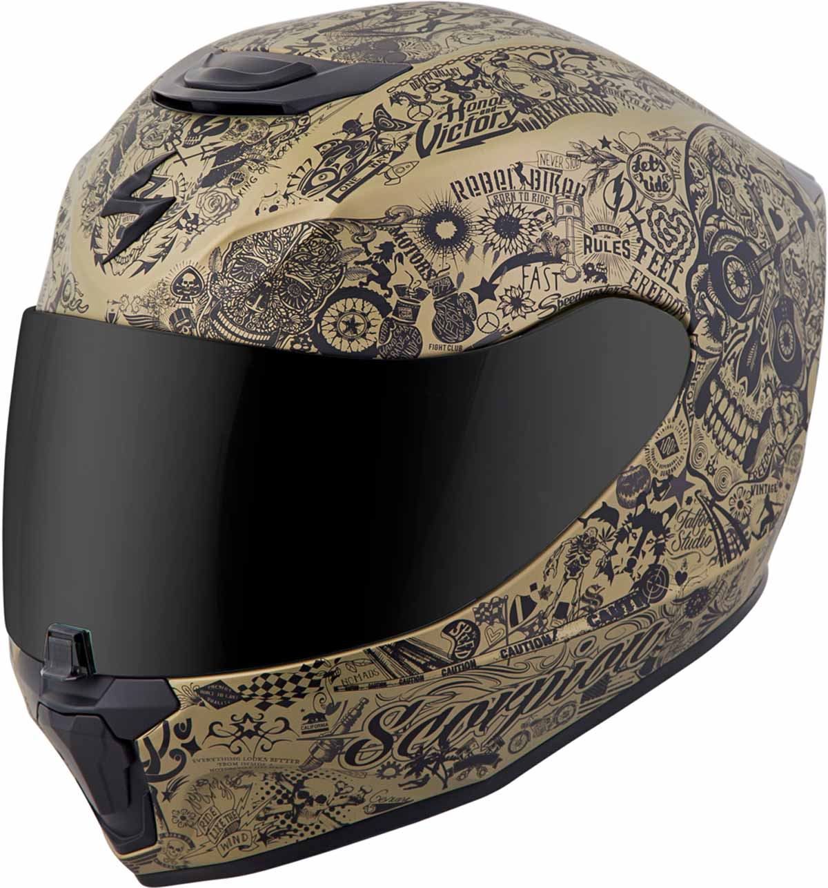 Scorpion EXO-R420 Helmet Lightweight Removable Liner DOT SNELL M2015 XS-4XL - Picture 83 of 101
