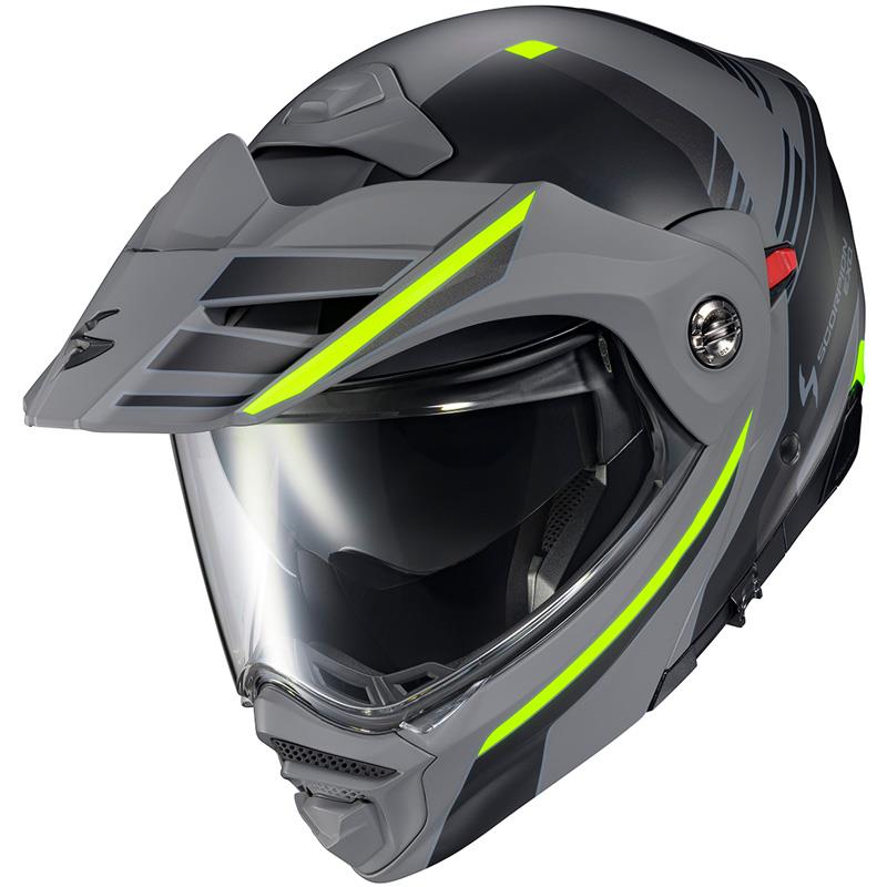 Scorpion EXO-AT960 Helmet Dual Sport Modular Flip Up Inner Shield DOT ECE XS-3XL - Picture 49 of 59