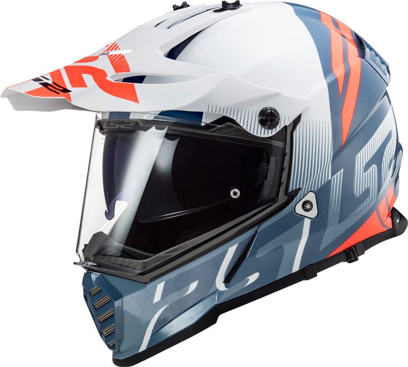 LS2 Blaze Helmet Full Face ADV Pinlock Ready Inner Sun Shield DOT ECE XS-3XL - Foto 26 di 35