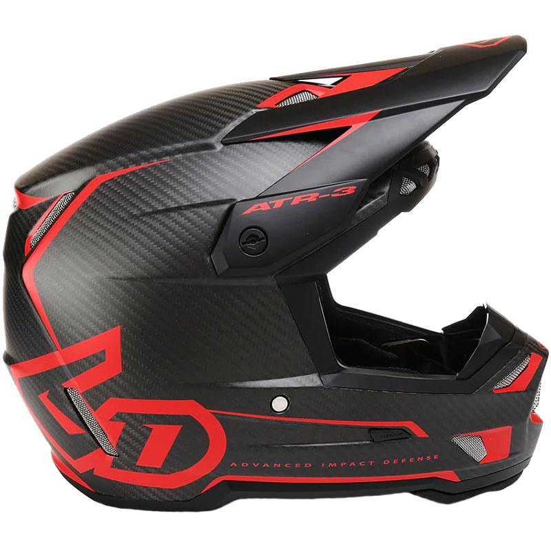 6D ATR-3 Helmet Off Road Dirt Bike Lightweight Speaker Pocket DOT FIM ECE XS-2XL - Picture 46 of 58