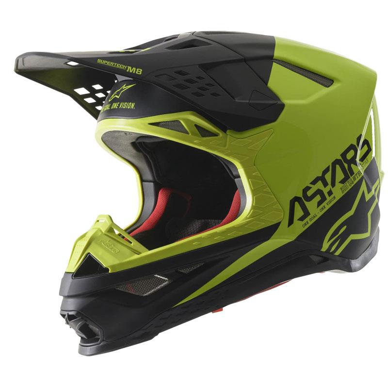 Alpinestars Supertech M8 Helmet Contact Dark Red/White XS Off Road MIPS DOT ECE - Picture 100 of 106