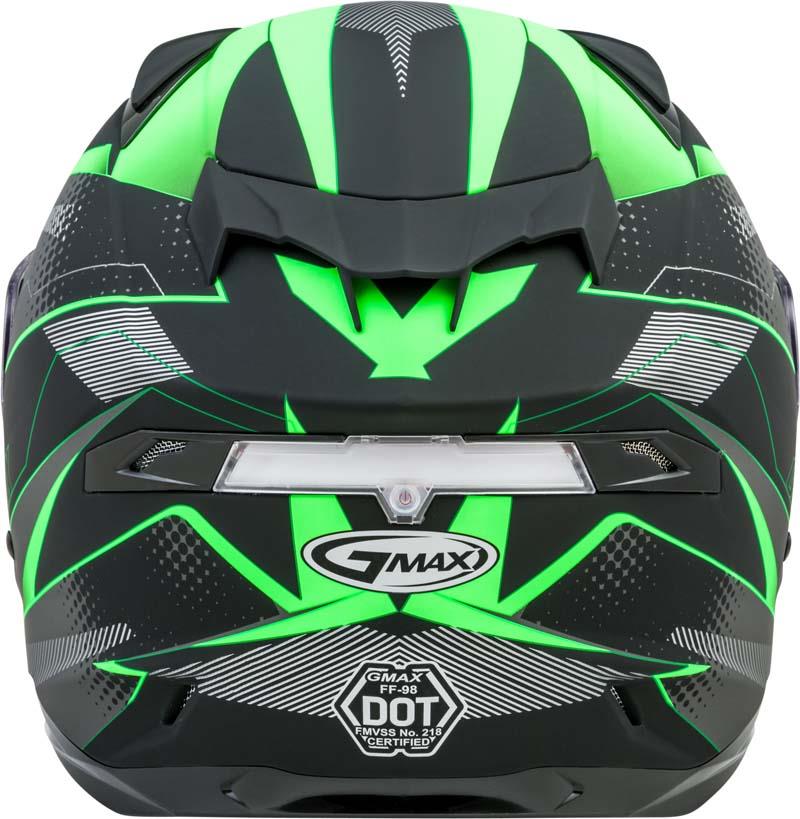 Gmax FF98 Helmet Full Face Inner Sun Shield Coolmax Liner DOT ECE XS