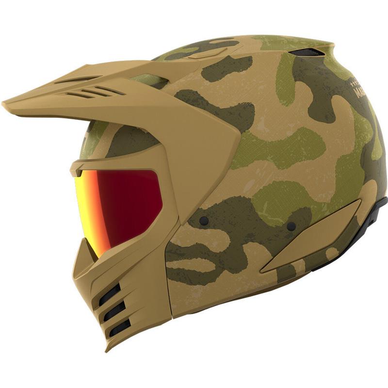 ICON Elsinore Helmet Flip Up Modular Lightweight Moisture Wicking DOT XS-3XL - Picture 15 of 53