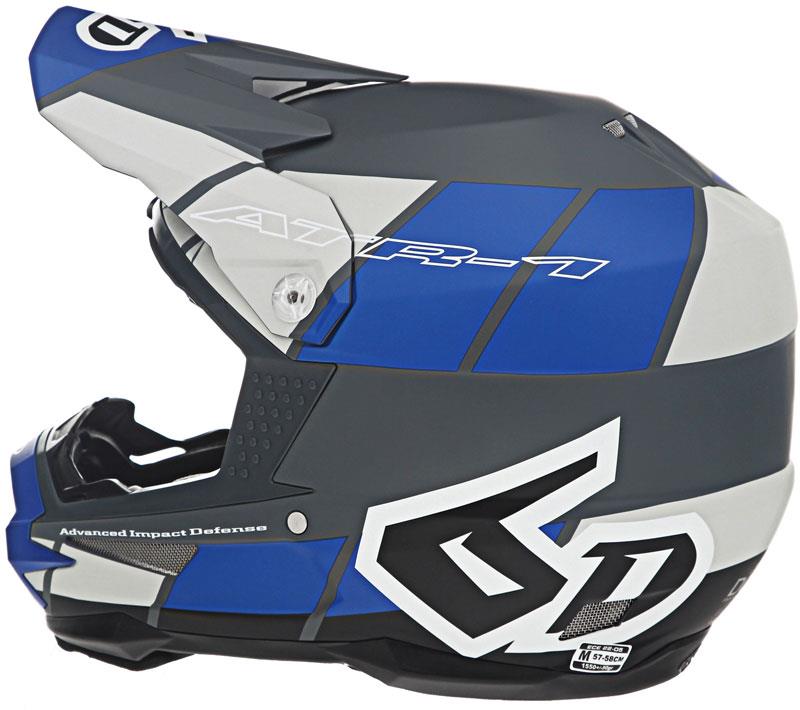 6D ATR-1 Helmet Off Road Dirt Bike MX Removable Liner XS-2XL DOT ECE ACU - Foto 54 di 68