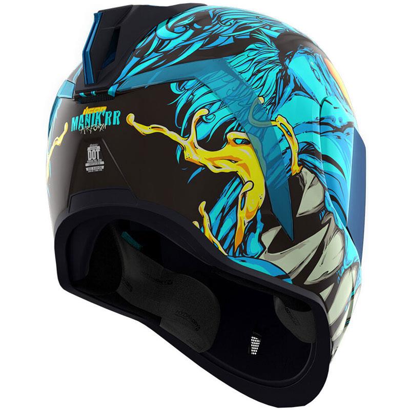 ICON Airform MIPS Helmet Full Face Inner Shield Moisture Wicking DOT ECE XS-3XL - Picture 26 of 67