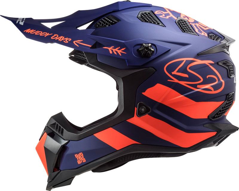 LS2 Subverter Evo Helmet Off Road MX Goggle Friendly DD Ring DOT ECE XS-3XL - Picture 24 of 56