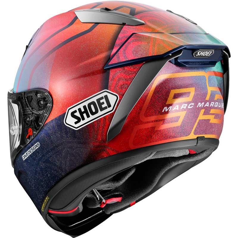 Shoei X-Fifteen Marc Marquez Holi Helmets XL Red #0105-2301-07 for