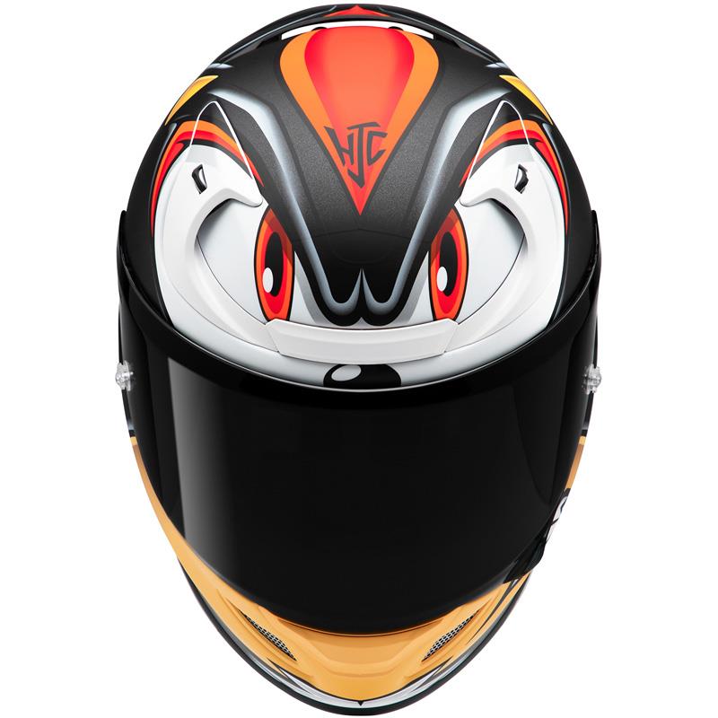 HJC RPHA 12N Shadow The Hedgehog Helmet Full Face Moisture Wicking DOT ECE S-2XL - Picture 7 of 9