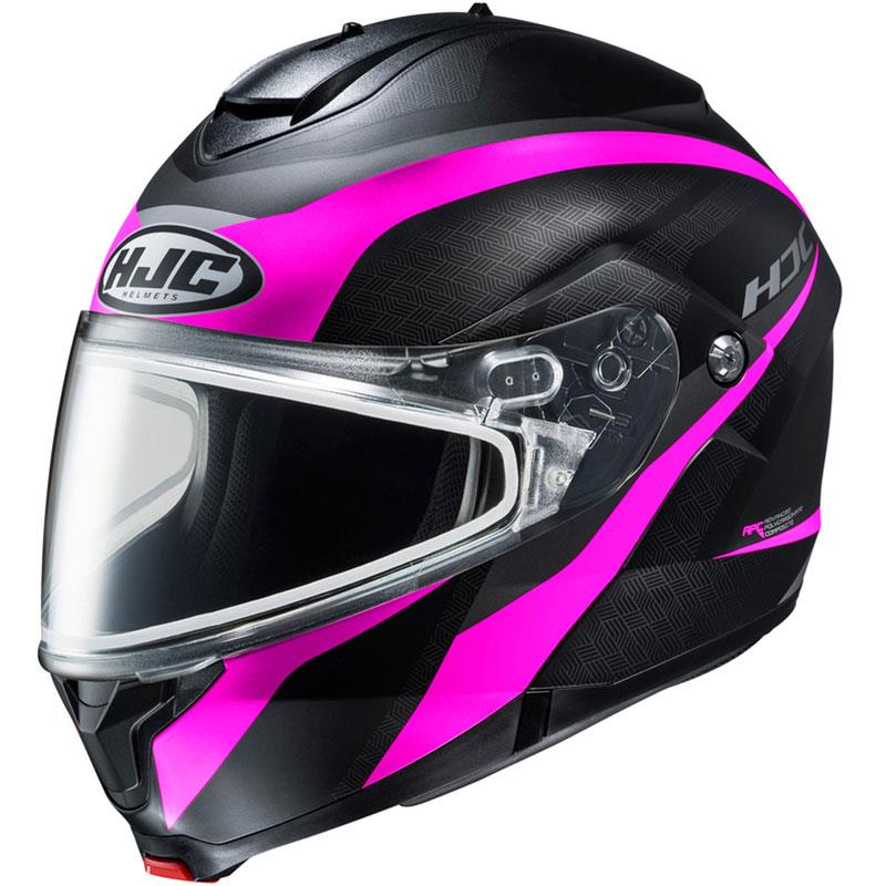HJC C91 Snow Helmet Modular Snowmobile Lightweight - Dual or Electric XS-5XL - Picture 28 of 29