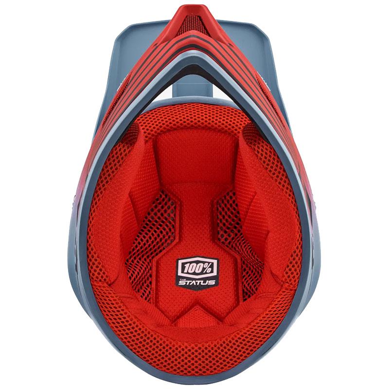 100% Status Helmet Full Face Downhill/BMX Lightweight Fiberglass XS-2XL - Picture 9 of 17