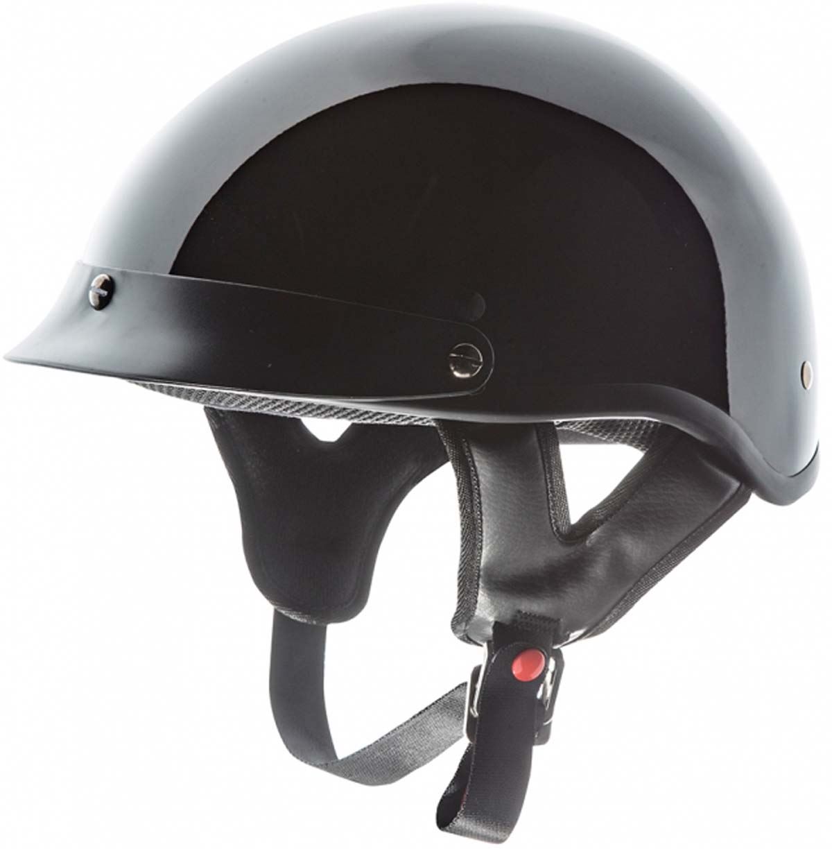 Torc Clovis T53 Shorty Half Helmet Lightweight Removable Visor DOT XS-2XL - Picture 2 of 7